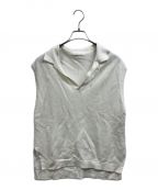 GALERIE VIEギャルリーヴィー）の古着「ドライカノコ スリーブレスプルオーバー」｜ホワイト