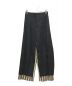 ADORE（アドーア）の古着「プリペラストレッチワイドパンツ」｜ブラック