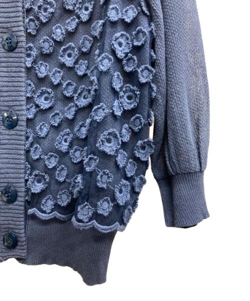 YUKI TORII（ユキ トリイ）YUKI TORII (ユキ トリイ) カーディガン ブルー サイズ:40の古着・服飾アイテム