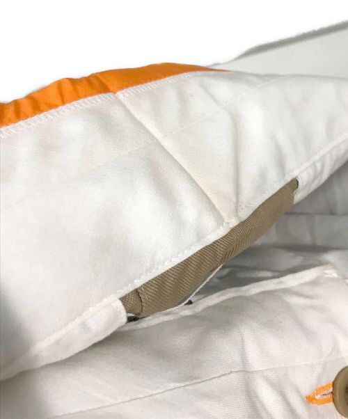 Maison Margiela 10（メゾンマルジェラ 10）Maison Margiela 10 (メゾンマルジェラ 10) 19SS belt pants ブラウン×オレンジ サイズ:44の古着・服飾アイテム