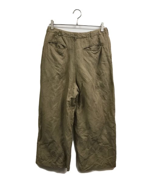 Needles（ニードルズ）Needles (ニードルズ) シルクリネンヒザデルパンツ ベージュ サイズ:XSの古着・服飾アイテム