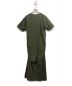 CINOH (チノ) バックカットオープンドレス グリーン サイズ:38 未使用品：6000円