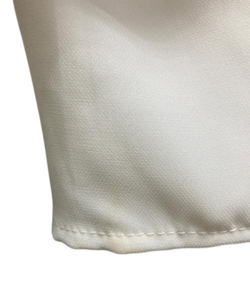 darich（ダーリッチ）Darich (ダーリッチ) デザインシフォンブラウス ホワイト サイズ:Freeの古着・服飾アイテム