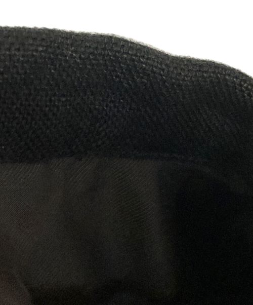 Whim Gazette（ウィムガゼット）Whim Gazette (ウィムガゼット) リネンジャケット ブラック サイズ:FREEの古着・服飾アイテム