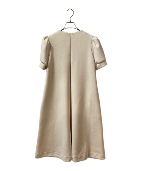 DOUBLE STANDARD（ダブルスタンダード）DOUBLE STANDARD (ダブルスタンダード) ミリオラメントダブルエアーワンピ ホワイト サイズ:36の古着・服飾アイテム