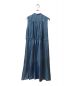 1er Arrondissement (プルミエ アロンディスモン) キュプラツイルドロストワンピース ブルー サイズ:36：12000円