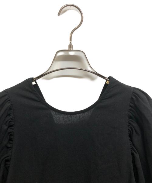 DOUBLE STANDARD（ダブルスタンダード）DOUBLE STANDARD (ダブルスタンダード) ローウエストワンピース ブラック サイズ:36の古着・服飾アイテム