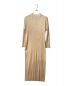 PLEATS PLEASE (プリーツプリーズ) プリーツワンピース ベージュ サイズ:4：20000円