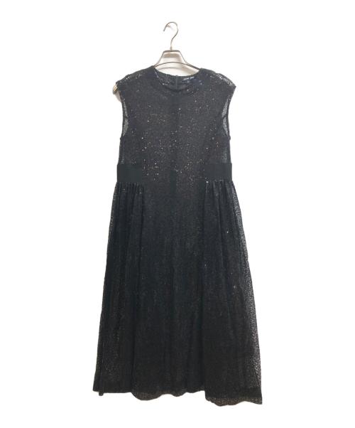 Sister Jane（シスタージェーン）Sister Jane (シスタージェーン) スパンコールドレス ブラック サイズ:Ｓの古着・服飾アイテム