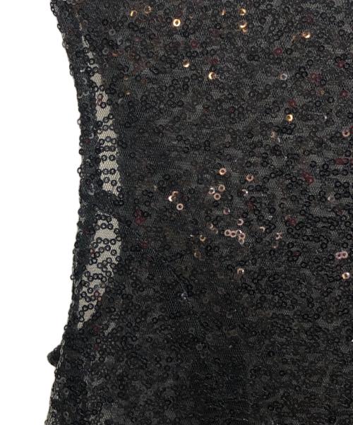 Sister Jane（シスタージェーン）Sister Jane (シスタージェーン) スパンコールドレス ブラック サイズ:Ｓの古着・服飾アイテム