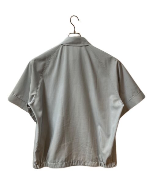 THE RERACS（ザ リラクス）THE RERACS (ザ リラクス) S/S ポリエステル シャツ ブルー サイズ:48の古着・服飾アイテム
