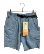 GRAMICCI×GRIP SWANYグラミチ×グリップスワニー）の古着「クライミングハーフパンツ」｜ブルー