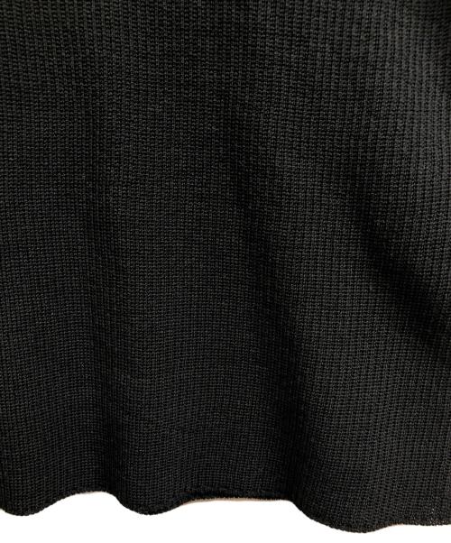 M'S GRACY（エムズグレイシー）M'S GRACY (エムズグレイシー) フリルニット ブラック サイズ:Mの古着・服飾アイテム