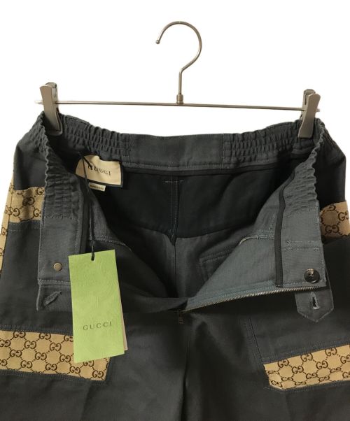 GUCCI（グッチ）GUCCI (グッチ) Twinsberg Rrunway Shorts グレー サイズ:46の古着・服飾アイテム