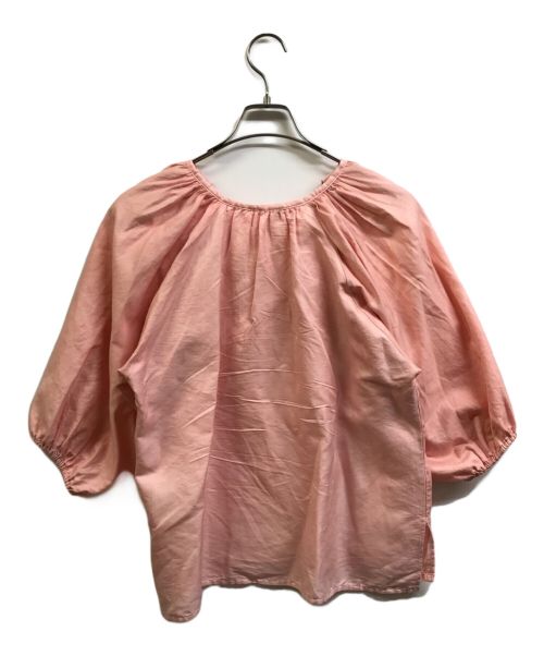okotokoto（オコトコト）okotokoto (オコトコト) シルク混ブラウス ピンク サイズ:FREEの古着・服飾アイテム
