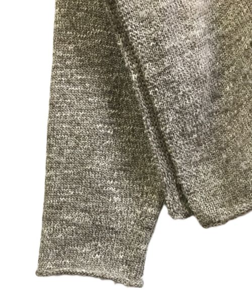 Lauren Manoogian（ローレン マヌージアン）Lauren Manoogian (ローレン マヌーギアン) コットンウールカーディガン グレー サイズ:1の古着・服飾アイテム