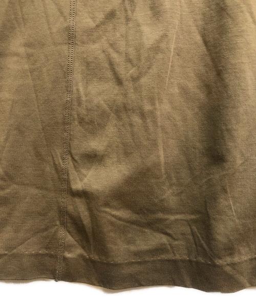 BALLSEY（ボールジィ）BALLSEY (ボールジィ) コットンスムースジャージー アメリカンスリーブワンピース ベージュ サイズ:Sの古着・服飾アイテム