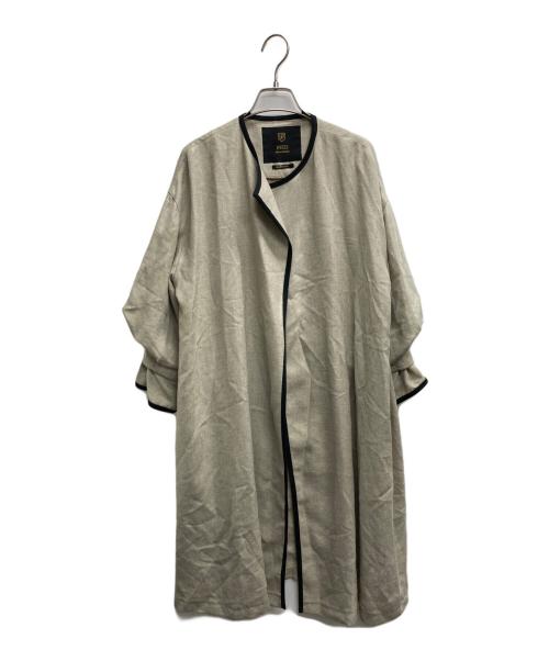 INED（イネド）INED (イネド) パイピングライトコート ベージュ サイズ:5の古着・服飾アイテム