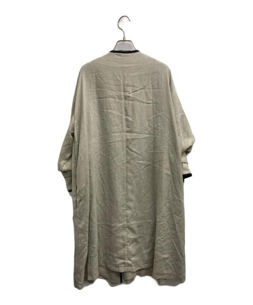 INED（イネド）INED (イネド) パイピングライトコート ベージュ サイズ:5の古着・服飾アイテム