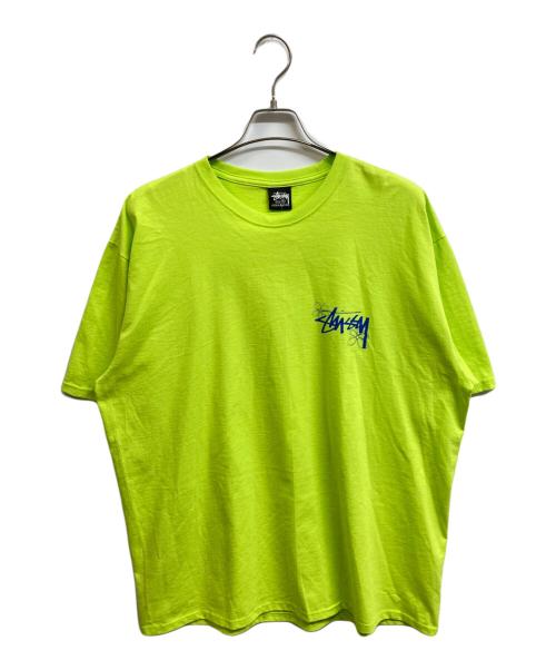 stussy（ステューシー）stussy (ステューシー) SUMMER LB TEE グリーン サイズ:XLの古着・服飾アイテム