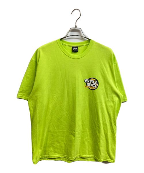 stussy（ステューシー）stussy (ステューシー) HOT 80 TEE グリーン サイズ:XLの古着・服飾アイテム