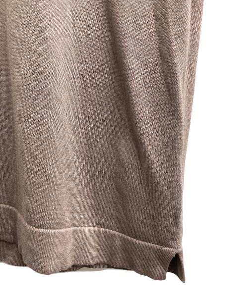 GRAN SASSO（グランサッソ）GRAN SASSO (グランサッソ) 半袖ニット ベージュ サイズ:Mの古着・服飾アイテム