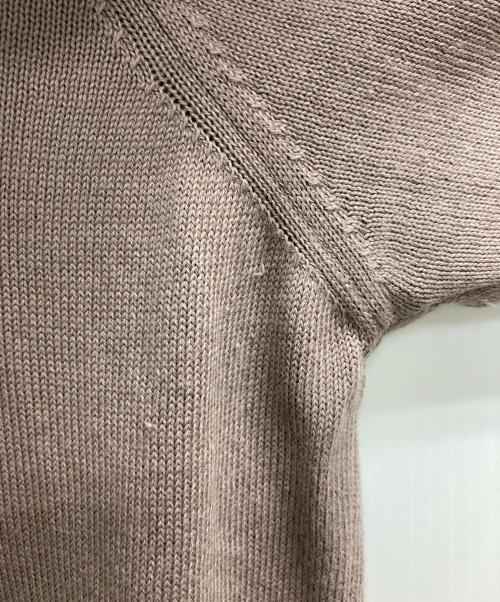 GRAN SASSO（グランサッソ）GRAN SASSO (グランサッソ) 半袖ニット ベージュ サイズ:Mの古着・服飾アイテム