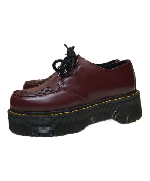 Dr.Martens（ドクターマーチン）Dr.Martens (ドクターマーチン) レザーシューズ レッド サイズ:UK3の古着・服飾アイテム