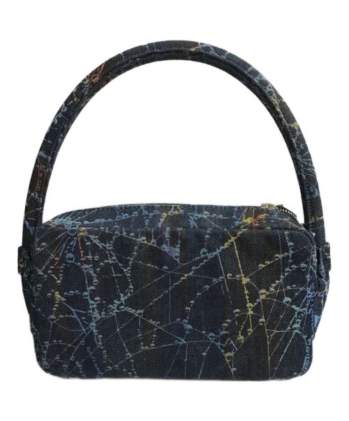 masu（エムエーエスユー）MASU (エムエーエスユー) FLOCKEY WEB MINI BAG インディゴの古着・服飾アイテム