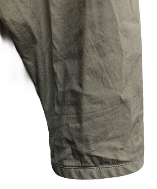 GALERIE VIE（ギャルリーヴィー）GALERIE VIE (ギャルリーヴィー) コットンストレッチブロードクルーネックロングワンピース グレー サイズ:SIZE Fの古着・服飾アイテム