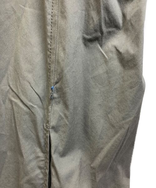 GALERIE VIE（ギャルリーヴィー）GALERIE VIE (ギャルリーヴィー) コットンストレッチブロードクルーネックロングワンピース グレー サイズ:SIZE Fの古着・服飾アイテム