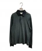 Aime Leon Doreエメ レオン ドレ）の古着「PRINTED PAISLEY RUGBY」｜ブラック