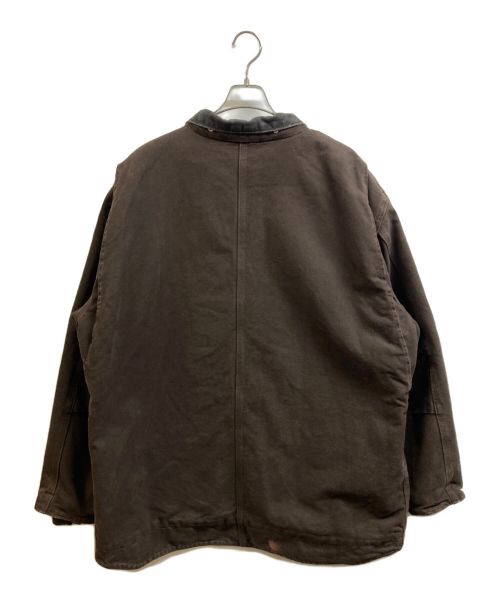 CarHartt（カーハート）CarHartt (カーハート) 裏ボアダックジャケット ブラウン サイズ:XLの古着・服飾アイテム