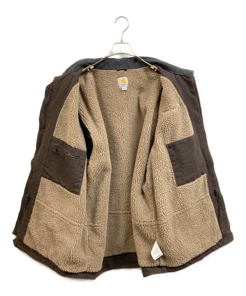 CarHartt（カーハート）CarHartt (カーハート) 裏ボアダックジャケット ブラウン サイズ:XLの古着・服飾アイテム