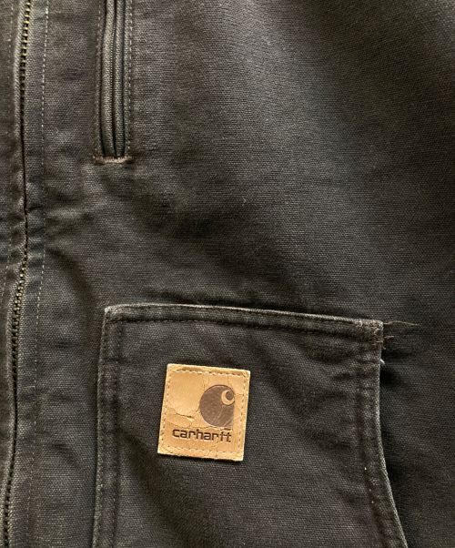 CarHartt（カーハート）CarHartt (カーハート) 裏ボアダックジャケット ブラウン サイズ:XLの古着・服飾アイテム