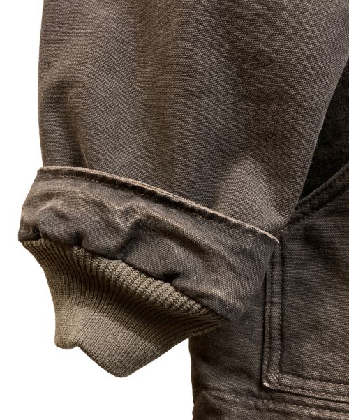 CarHartt（カーハート）CarHartt (カーハート) 裏ボアダックジャケット ブラウン サイズ:XLの古着・服飾アイテム