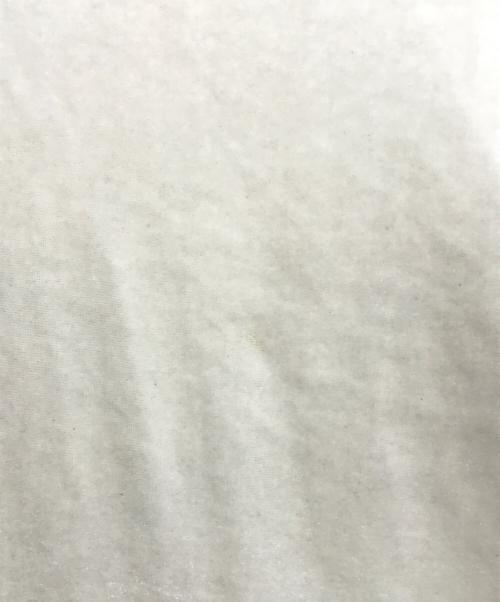 courreges（クレージュ）courreges (クレージュ) センターロゴベロアカットソー アイボリー サイズ:9Rの古着・服飾アイテム