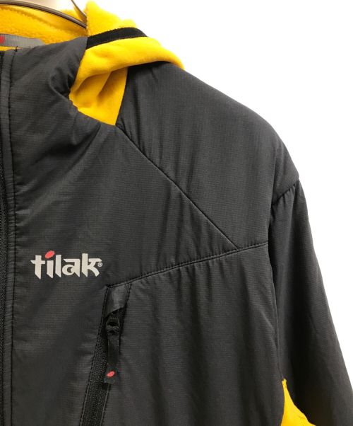 tilak（ティラック）tilak (ティラック) Spike Jacket イエロー×ブラック サイズ:XSの古着・服飾アイテム