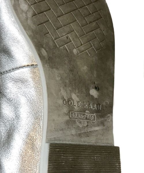 COLE HAAN（コールハーン）COLE HAAN (コールハーン) ヨーク ソフト バレエ シルバー サイズ:5Bの古着・服飾アイテム