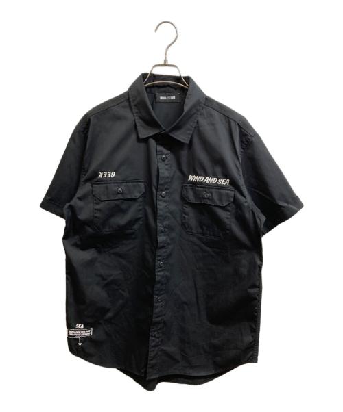 WIND AND SEA（ウィンダンシー）WIND AND SEA (ウィンダンシー) ARCVBX Geek Work Shirt ブラック サイズ:Mの古着・服飾アイテム