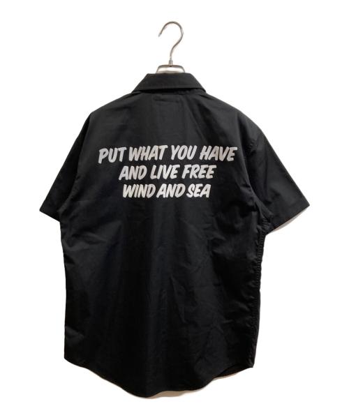 WIND AND SEA（ウィンダンシー）WIND AND SEA (ウィンダンシー) ARCVBX Geek Work Shirt ブラック サイズ:Mの古着・服飾アイテム