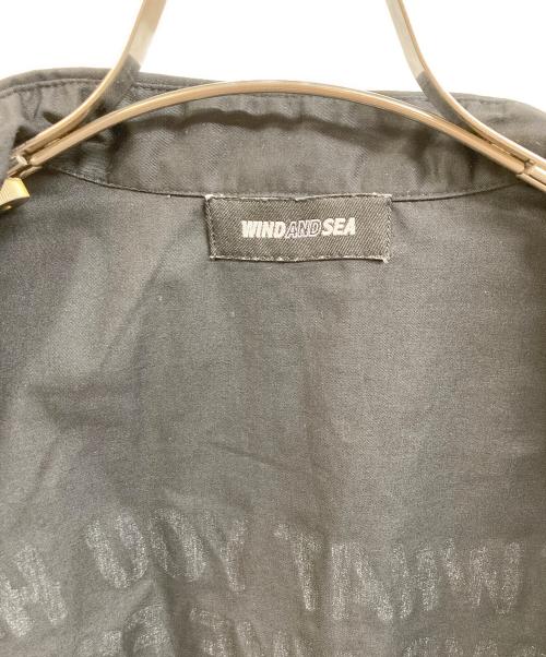 WIND AND SEA（ウィンダンシー）WIND AND SEA (ウィンダンシー) ARCVBX Geek Work Shirt ブラック サイズ:Mの古着・服飾アイテム