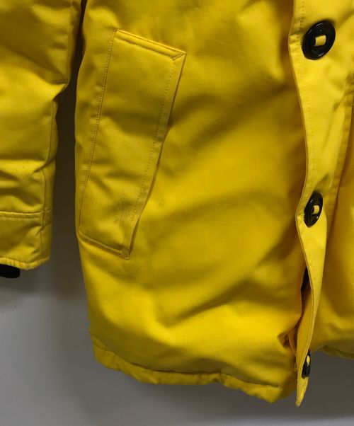 CANADA GOOSE（カナダグース）CANADA GOOSE (カナダグース) JASPER PARKA イエロー サイズ:Sの古着・服飾アイテム