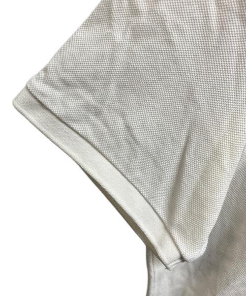 MONCLER GAMME BLEU（モンクレール ガム ブルー）MONCLER GAMME BLEU (モンクレール ガム ブルー) ポロシャツ ホワイト サイズ:Mの古着・服飾アイテム