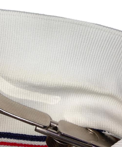 MONCLER GAMME BLEU（モンクレール ガム ブルー）MONCLER GAMME BLEU (モンクレール ガム ブルー) ポロシャツ ホワイト サイズ:Mの古着・服飾アイテム