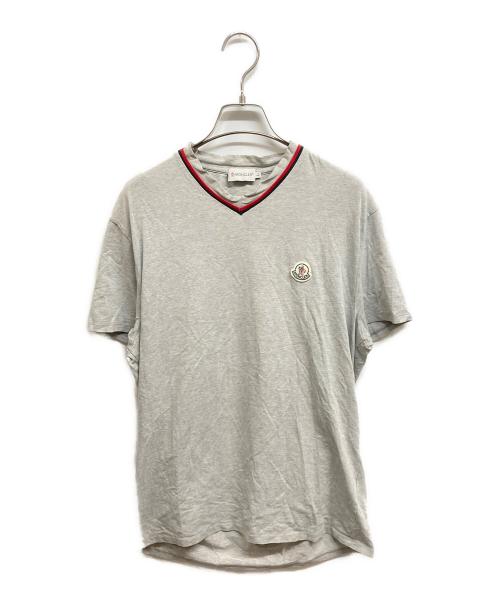 MONCLER（モンクレール）MONCLER (モンクレール) MAGLIA SCOLLO グレー サイズ:Lの古着・服飾アイテム