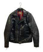 Y2 LEATHERワイツーレザー）の古着「ホースハイドレザージャケット」｜ブラック