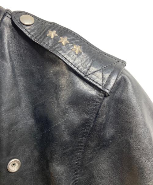 Y2 LEATHER（ワイツーレザー）Y2 LEATHER (ワイツーレザー) ホースハイドレザージャケット ブラック サイズ:40の古着・服飾アイテム