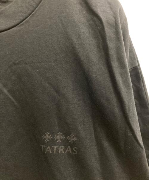 TATRAS（タトラス）TATRAS (タトラス) EION半袖クルーネックカットソー ブラック サイズ:4の古着・服飾アイテム