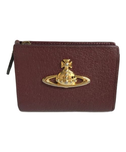Vivienne Westwood（ヴィヴィアンウエストウッド）Vivienne Westwood (ヴィヴィアンウエストウッド) パス付コインケース ボルドーの古着・服飾アイテム